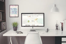 Load image into Gallery viewer, Free iMac 5k Retina 27-Inch Home Office Mockup