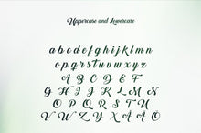 Load image into Gallery viewer, Back to Black - Free Script & Calligraphy Font