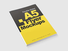 Load image into Gallery viewer, Free Double Sided A5 Flyer Mockups