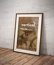 Load image into Gallery viewer, Free Vintage Poster Frame Mockup Collection