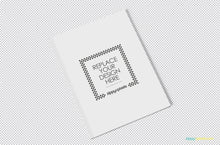 Load image into Gallery viewer, Free 3 Magazine Mockup Design Templates