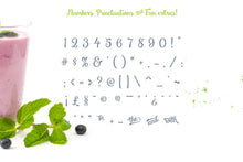 Load image into Gallery viewer, Smoothie Shoppe - Free Script Font
