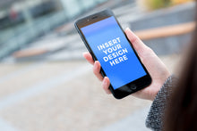 Load image into Gallery viewer, Free 5 Photorealistic Smart or Mobile Phone PSD Mockups