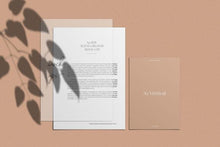 Load image into Gallery viewer, Free Stationary and Leafler Mockup