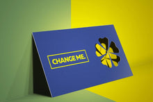 Load image into Gallery viewer, Free 4 x Horizontal and Vertical Set of Cutout Business Card PSD Mockup