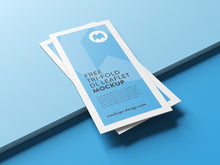 Load image into Gallery viewer, Free Professional Tri-Fold Leaflet Mockup