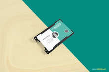Load image into Gallery viewer, Free Business ID Card Holder Mockup