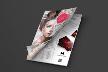 Load image into Gallery viewer, Free Opening A4 Magazine Cover (Mockup)