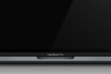 Load image into Gallery viewer, Free Ultra-Realistic Macbook Pro PSD Mockup