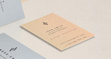 Load image into Gallery viewer, Free Side View of Business Card Mockup

