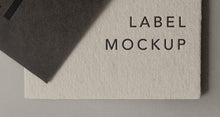 Load image into Gallery viewer, Free Psd Label Brand Mockup
