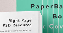 Load image into Gallery viewer, Free Psd Paperback Book Mockup
