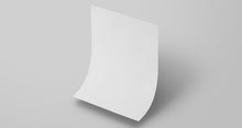 Load image into Gallery viewer, Free Floating Design Gravity Paper Mockup Psd

