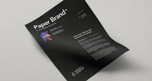Load image into Gallery viewer, Free Curved Clean Paper Mock-Up Psd
