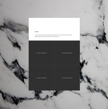Load image into Gallery viewer, Free Minimal B&amp;W Resume Template in Illustrator (AI) Format
