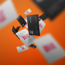 Load image into Gallery viewer, Free Flying Business Card Mockups
