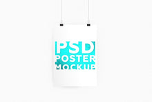 Load image into Gallery viewer, Free PSD Shadow Poster Mockup
