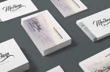 Load image into Gallery viewer, Free Isometric Business Card Mock Up
