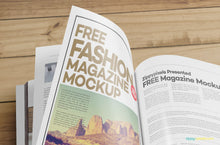 Load image into Gallery viewer, Free US Letter Size Catalog Mockup
