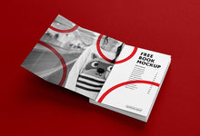 Load image into Gallery viewer, Free 7 Views of Thick Book or Brochure Mockup
