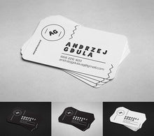 Load image into Gallery viewer, Free Rounded Business Card Mockups 3 Views
