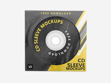 Load image into Gallery viewer, Free CD Sleeve Mockups
