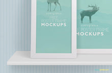 Load image into Gallery viewer, Free 2 Photo Frame Mockups
