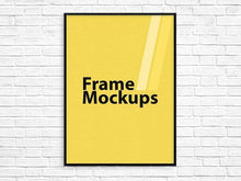 Load image into Gallery viewer, Free Simple Poster Frame Mockup
