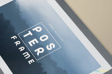 Load image into Gallery viewer, Free Poster Mockup PSD
