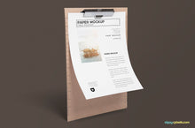 Load image into Gallery viewer, Free Brilliant Letter Mockup PSD
