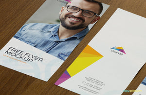 Free Appealing Flyer Mockup PSD