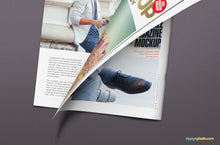 Load image into Gallery viewer, Free Stunning Magazine Mockup PSD
