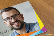 Load image into Gallery viewer, Free Landscape Brochure Mockup
