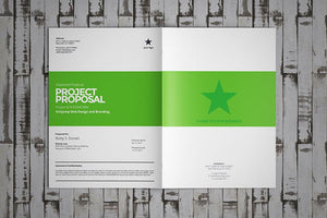 Free A4 Catalogue Brochure Mockup