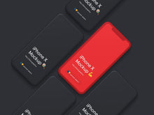 Load image into Gallery viewer, Free Simple iPhone X Mockups
