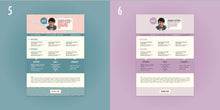 Load image into Gallery viewer, Free 6 Styles of Resume Templates in Illustrator (AI) Format
