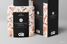 Load image into Gallery viewer, Free Realistic Cosmetic Bottle Mockup
