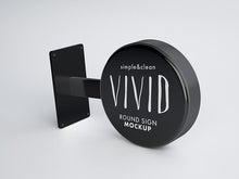 Load image into Gallery viewer, Free Simple and Clean Vivid Business Logo Sign Mockup
