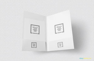 Free 2 Outstanding Folder Mockups