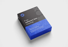 Load image into Gallery viewer, Free Software Packging Box Mockup Multiple Angles and Views
