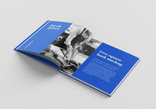 Load image into Gallery viewer, Free Ultra-Clean Modern Square Book Mockup
