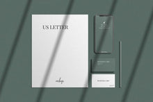 Load image into Gallery viewer, Free Stationary and Leafler Mockup
