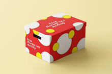 Load image into Gallery viewer, Free Storage Cardboard Packaging Box Mockup
