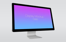 Load image into Gallery viewer, Free Thunderbolt Computer PC Display Presentation Mockup
