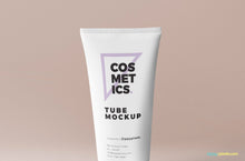 Load image into Gallery viewer, Free Customizable Tube Packaging Mockup
