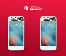 Load image into Gallery viewer, Free Funny Cracked iPhone Mockup PSD
