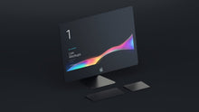 Load image into Gallery viewer, Free 8 Black Matte Apple Devices Mockups in Multiple Views
